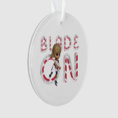 上の刃 オーナメント (正面)