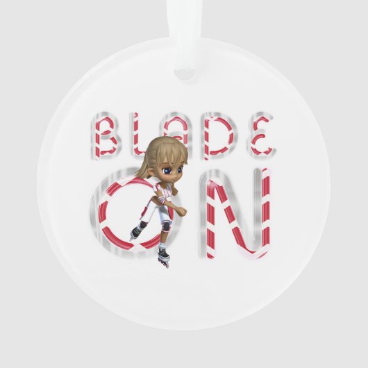 上の刃 オーナメント (裏面)