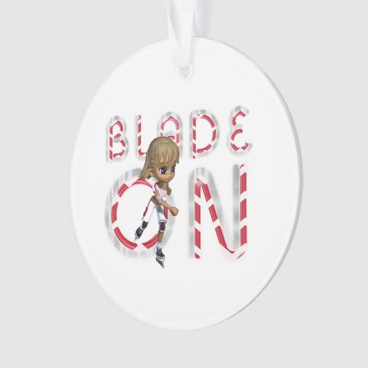 上の刃 オーナメント (正面)