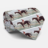 上の勝者の円 ネクタイ (ロール)