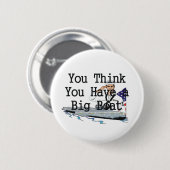 上の大きいボート 缶バッジ (正面&裏面)