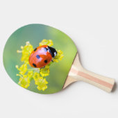 上の女性 卓球ラケット (横)