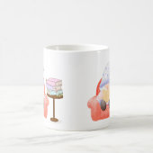 上の小さなライトリーディングのノーム コーヒーマグカップ (中央)