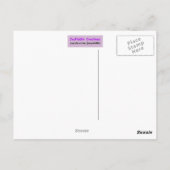 上の木 ポストカード (裏面)