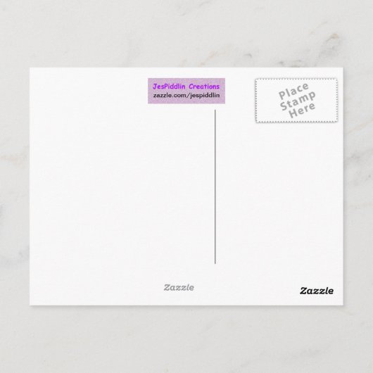 上の木 ポストカード (裏面)