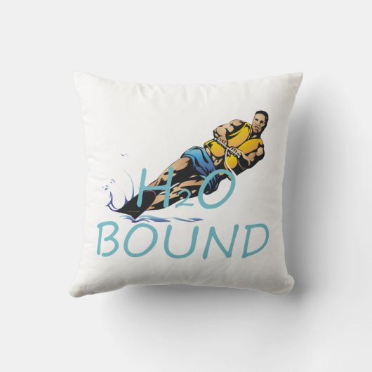 上の水上スキー クッション (裏面)