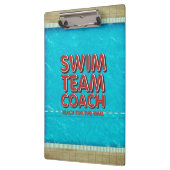 上の水泳のコーチ クリップボード (左)