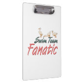 上の水泳チーム熱狂者 クリップボード (右)