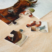 上の決勝線熱狂者 ジグソーパズル (側面)