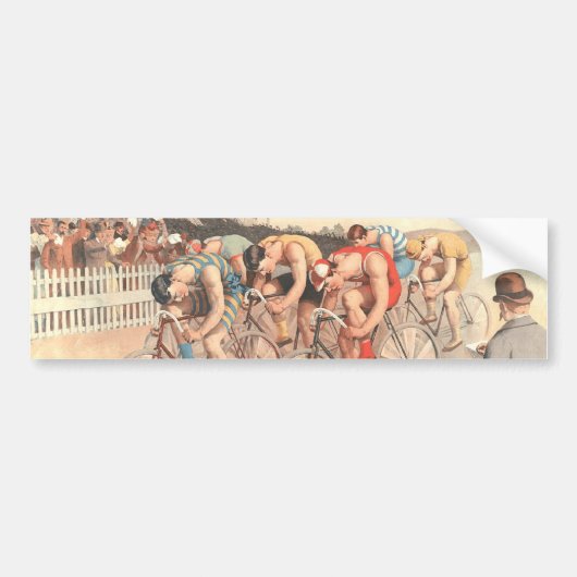 上の決勝線 バンパーステッカー (正面)