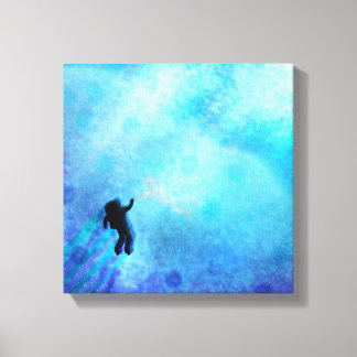 上の海- 鮮やか Canvas Print キャンバスプリント