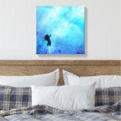 上の海- 鮮やか Canvas Print キャンバスプリント (インサイチュ (寝室))