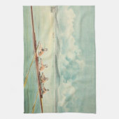 上の漕ぎ手 キッチンタオル (縦)