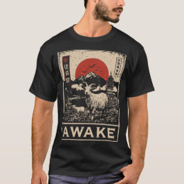 上の目覚め：エベレスト信号 Tシャツ