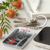 上の眺めの写真からのシカゴSkyline1930 キーホルダー (正面右)