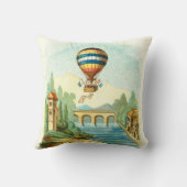 上の空気旅行 クッション (裏面)