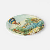 上の空気旅行 ペーパープレート (アングル)