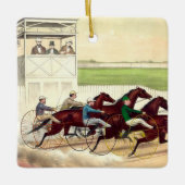 上の競馬の生命 セラミックオーナメント (正面)