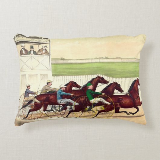 上の競馬は私の生命です アクセントクッション (正面)