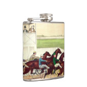 上の競馬は私の生命です フラスク (右)