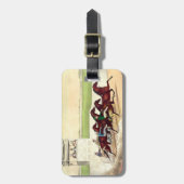 上の競馬は私の生命です ラゲッジタグ (正面縦)