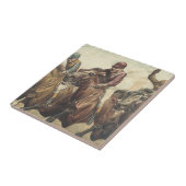 上の競馬 タイル (側面)