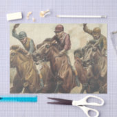 上の競馬 薄葉紙 (クラフト)