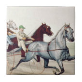 上の繋駕競走 タイル (正面)