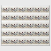 上の繋駕競走 ラッピングペーパー (フラット)