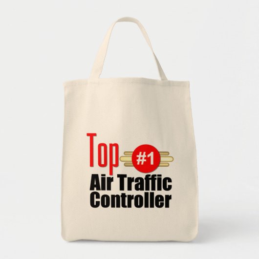 上の航空交通管制官 トートバッグ (正面)