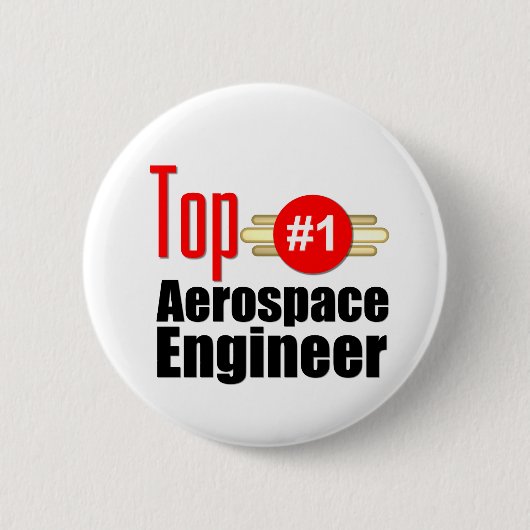 上の航空宇宙学の技術者 缶バッジ (正面)
