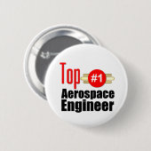 上の航空宇宙学の技術者 缶バッジ (正面&裏面)