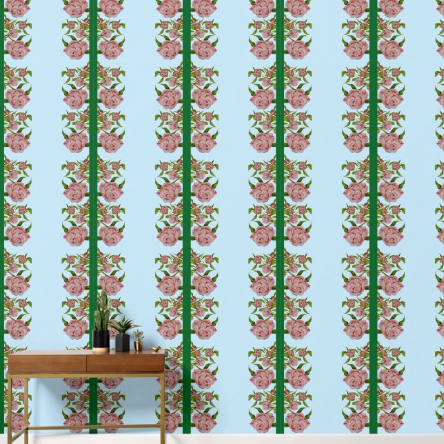 上の芍薬の蕾 壁紙 (廊下)