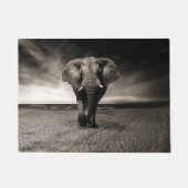 上の象走 ドアマット (正面)