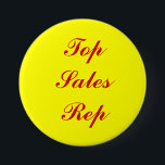 上の販売Repボタン 缶バッジ<br><div class="desc">カスタムなギフトが付いているあなたの販売のrepsに報酬を与えて下さい。  このデザインは名前と名前入りであるまたはあなた自身のユニークなメッセージとカスタマイズことができます。  このデザインは購入された現状のままである場合もありますまたはテンプレートとしてあなた自身のユニークなデザインをするのにそれを使用できます。</div>