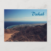 上の郵便はがきからのDahab ポストカード (正面)