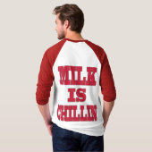 上のBillin/ミルクはですChillin (音声2) Tシャツ (裏面フル)