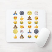 上のemojiのコレクション マウスパッド (マウス)