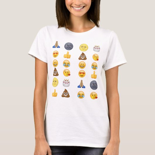 上のemojiのコレクション tシャツ (正面)