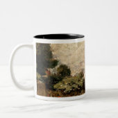 上のWhitehからのジョン・コンスタブル|ウォータールー橋 ツートーンマグカップ (左)