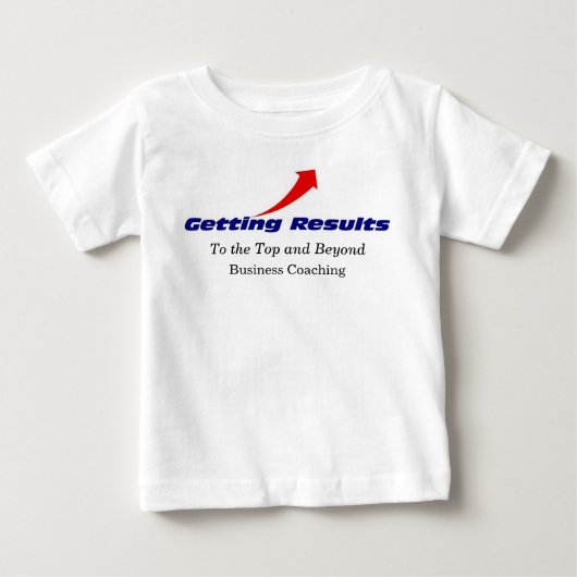 上への得rgb、および向こう、ビジネスコーチ ベビーTシャツ (正面)