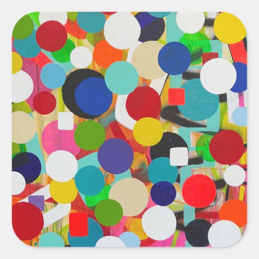 上へ上げ遠くにる スクエアシール (正面)