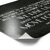 上へ上へ移動と前方へ移動の感動的引用文 フォトプリント            (角)