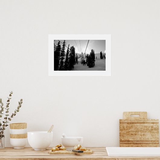 上へ向かう ポスター (キッチン)