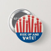 [上へ移動して投票]ボタン 缶バッジ (正面&裏面)