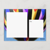 上へ、上へ、はが遠くにき ポストカード (裏面)