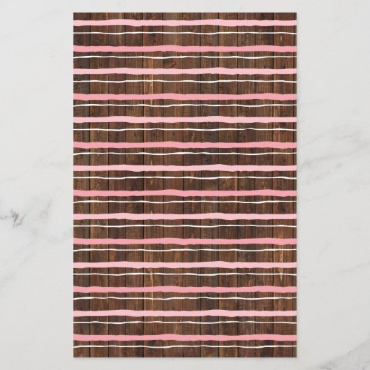 上または下オウム女性のカーボーイベビーシャワーゲームカード チラシ (裏面)