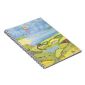 上りおよび遠くにの上 ノートブック (右側)