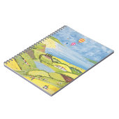 上りおよび遠くにの上 ノートブック (左側)