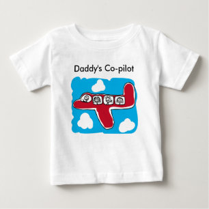 上りおよび遠くにの上 ベビーTシャツ